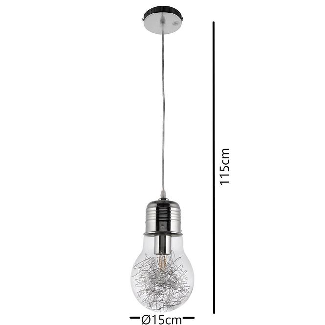Lámpa W-601/1 CR+CLEAR LW1