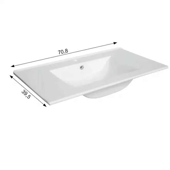 Mosdókagyló slim 70