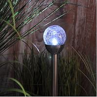 Szolár megvilágítás GLE29992-8 LED - M, D:  8cm, H: 34,5