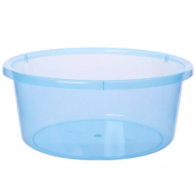 Tál 4,5 l Átlátszó kék 502-06