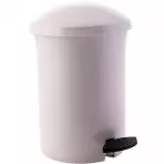 Kosár pedállal 3,8 l fehér 537-01