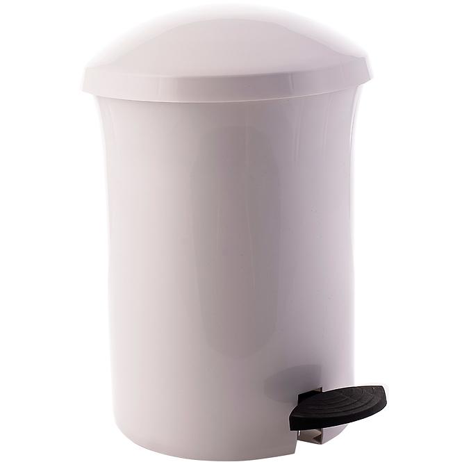 Kosár pedállal 3,8 l fehér 537-01