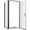 Zuhanykabin Atena 90x90x190 fekete profil,3
