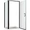 Zuhanykabin Atena 90x90x190 fekete profil,3
