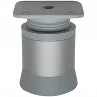 Bútorláb Fi-40mm H-60mm alumínium (magas talapzat) STAHL