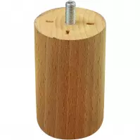 Bútorláb fa 100/55 mm kerek, bükkfa