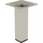 Szögletes bútorláb 10 cm fehér