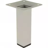 Szögletes bútorláb 10 cm fehér