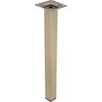 Bútorláb szögletes 30 cm inox