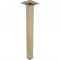 Bútorláb szögletes 30 cm inox