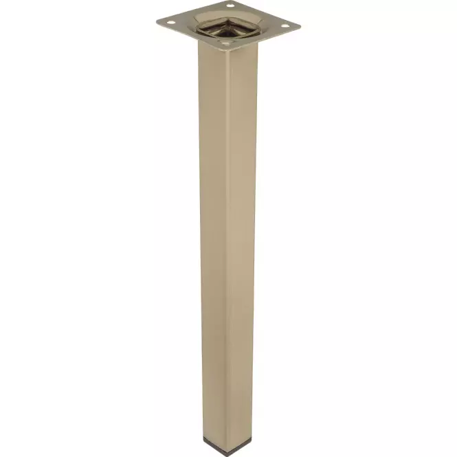 Bútorláb szögletes 30 cm inox