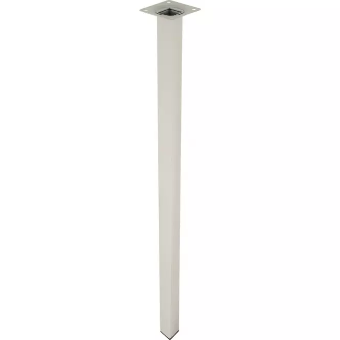 Szögletes bútorláb 80 cm fehér