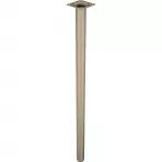 Bútorláb kerek 70 cm inox