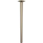 Bútorláb kerek 70 cm inox