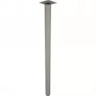 Bútorláb kerek 70 cm szürke
