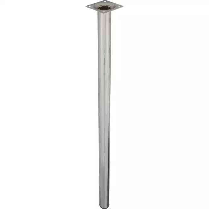 Bútorláb kerek 80 cm króm