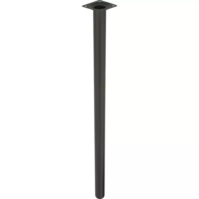 Bútorláb kerek 90 cm fekete