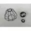 Lámpa Diamond Black 4311 LW1,7