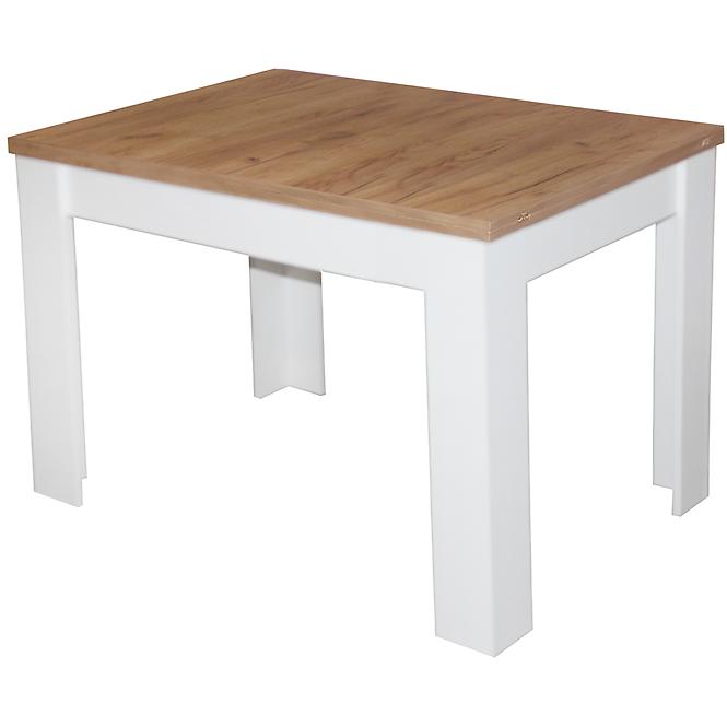 Kinyitható asztalok  Filip 102/204x80cm wotan tölgy/fehér