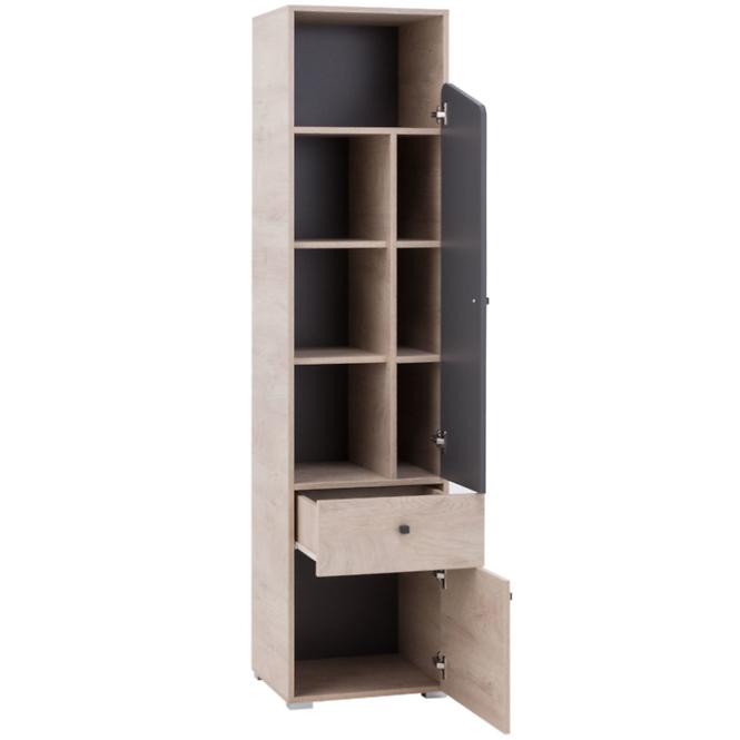 Regál Delta 45 DL4 tölgy/antracit,3