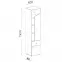Regál Delta 45 DL4 tölgy/antracit,4