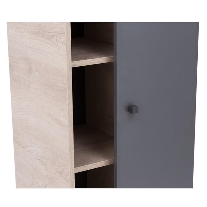 Regál Delta 45 DL4 tölgy/antracit,6