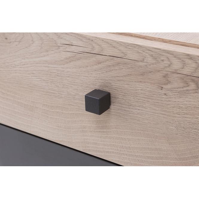 Íróasztal Delta 125 DL9 tölgy/antracit,4