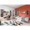 Íróasztal Delta 125 DL9 tölgy/antracit,6