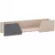 Polc Delta DL12 tölgy/antracit,2