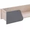 Polc Delta DL12 tölgy/antracit,4