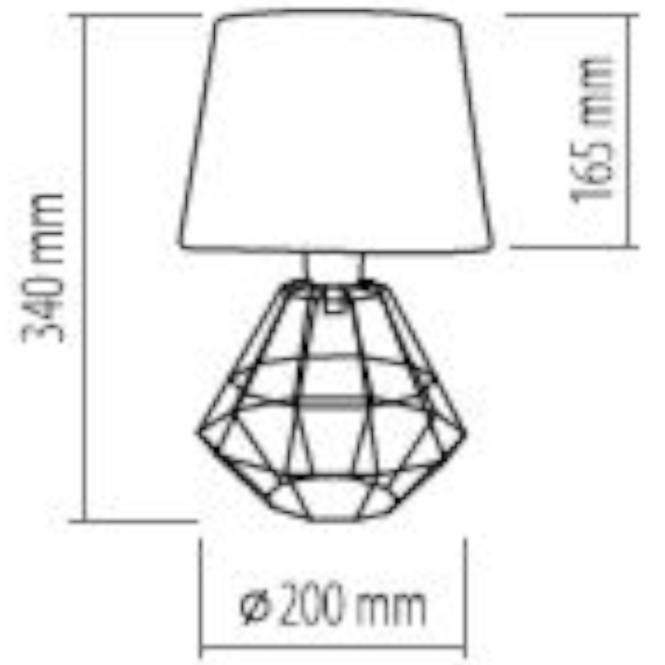 Lámpa Diamond White 5231 LB1