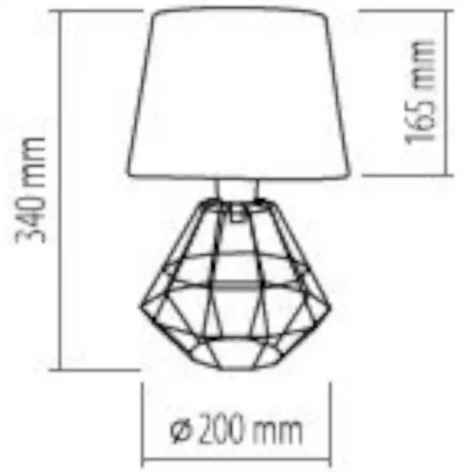 Lámpa Diamond White 5231 LB1,3