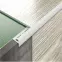Profil  LVT panelhez lepcsős CL 5mm 1,35m, ezüst