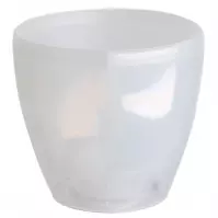 Virágcserép Deco Twin 2,5l transparent