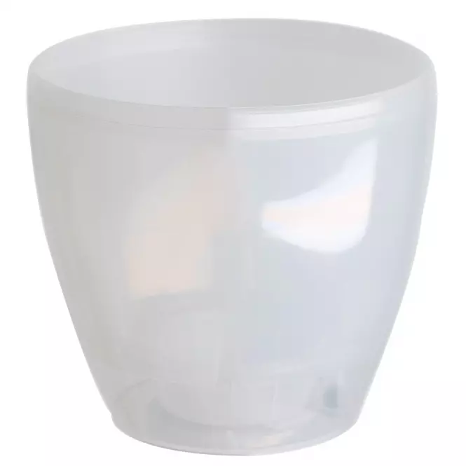 Virágcserép Deco Twin 2,5l transparent