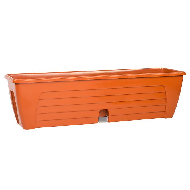 Virágcserép Lido Window Box 12,3l teracotta