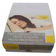 Frottír ponyva gumival 2,0 / 2,2 kol1 fehér