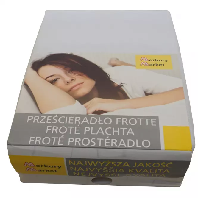Frottír ponyva gumival 2,0 / 2,2 kol1 fehér