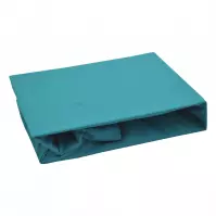 Elasztikus Jersey lepedő160x200  ,szín türkisz    033