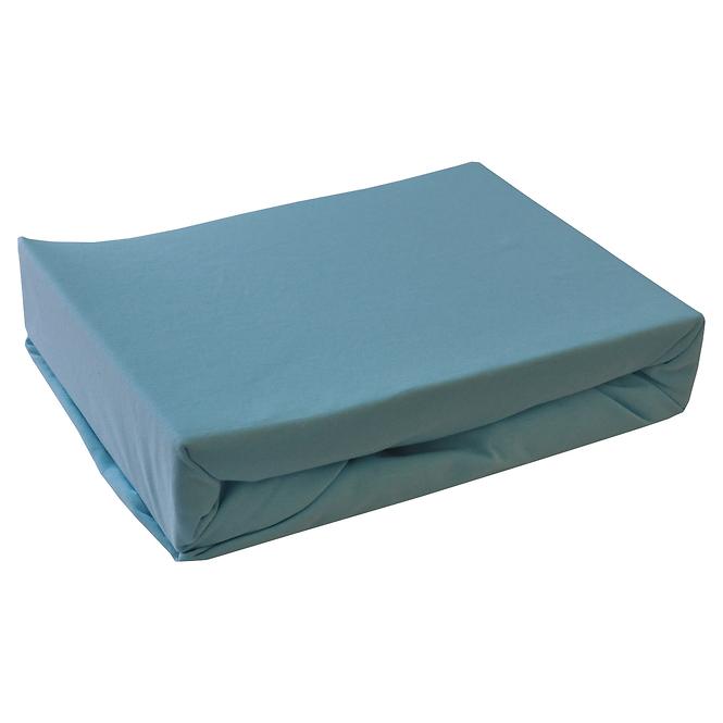 Elasztikus Jersey lepedő 200x220 szín világoskék 026