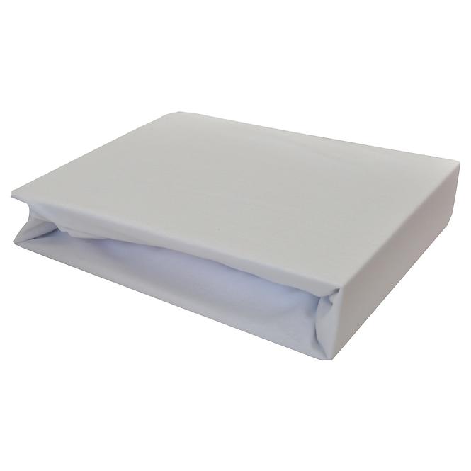 Elasztikus Jersey lepedő 140x200   szín fehér 001
