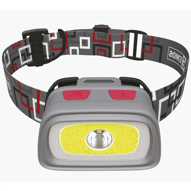 Fényszóró Cob + Cree LED 3× AAA,2