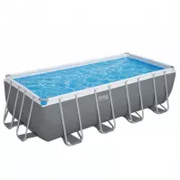 Téglalap alakú úszómedence kerettel 4,88X2,44X1,22M homokszűrés  56671