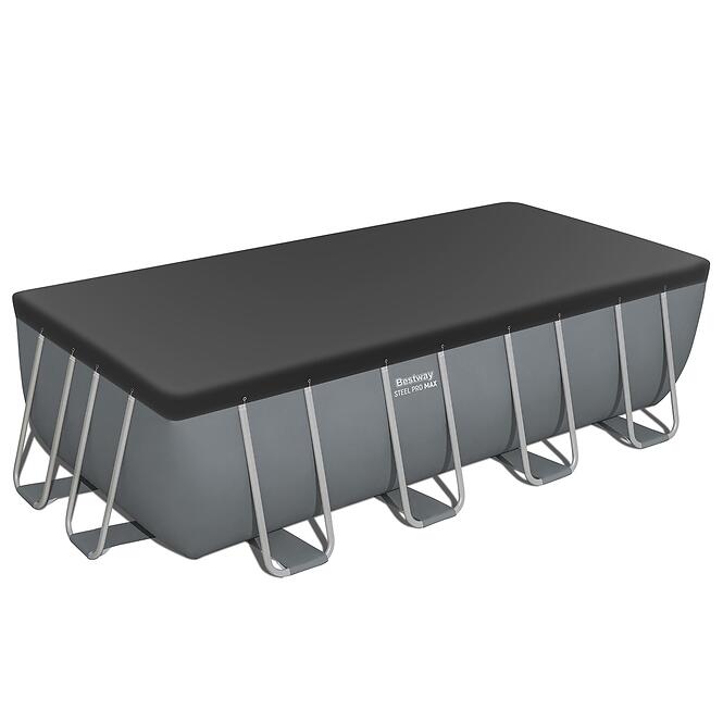 Téglalap alakú úszómedence kerettel 4,88X2,44X1,22M homokszűrés  56671,8