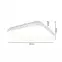 Mennyezeti lámpa Ajax LED EK5363 33CM 17W,3