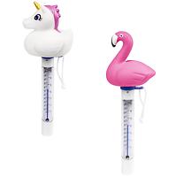Úszómedence-hőmérő, flamingó vagy egyszarvú 58595