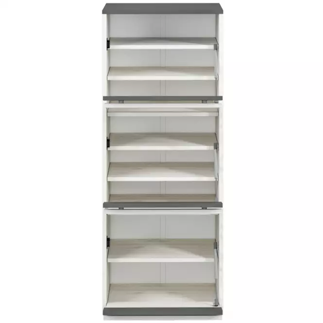 Cipősszekrény 125X50 HYGA05 hó fenyő,3