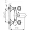 Csaptelep - Standard fali,2