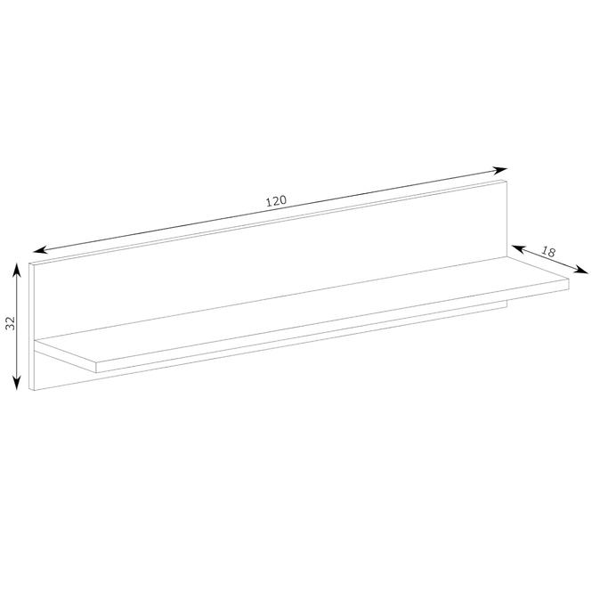 Polc Natural N-11 Ribbeck
