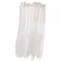 Kábelkötegelő 300X4,8 fehér / 25db